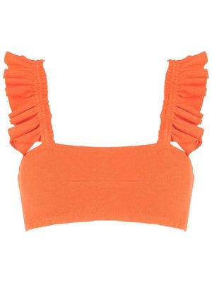Clube Bossa haut de bikini Zarbo à encolure carrée - Orange