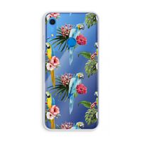 Kleurrijke papegaaien: Huawei Y6s Transparant Hoesje