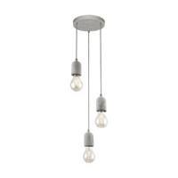 Eglo Vide pendel hanglampSilvares 3-lichts betongrijs - 95523