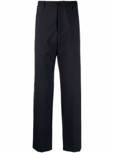 Marni pantalon de costume droit en laine - Bleu