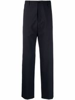 Marni pantalon de costume droit en laine - Bleu