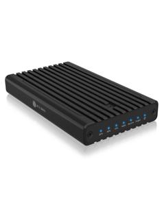 ICY BOX IB-2817MCL-C31 Behuizing voor M.2 NVMe SSDs met kloonfunctie externe behuizing