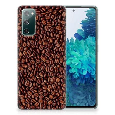 Samsung Galaxy S20 FE | Siliconen Case | Koffiebonen
