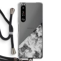 Onweer: Sony Xperia 1 III Transparant Hoesje met koord