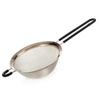 Mini zeefje van RVS - zwart - Dia 10 cm - keukenbenodigdheden Mini zeefje van RVS - zwart - Dia 10 cm - keukenbenodigdheden