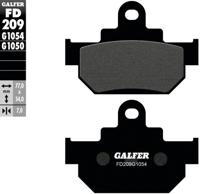 GALFER remblokken "fd209" brake pad fd209 g1054 organic standrd