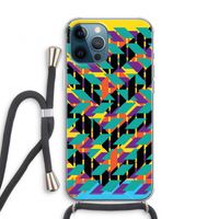 Skew Bee 1: iPhone 12 Pro Transparant Hoesje met koord