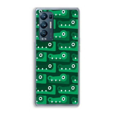 Crocs: Oppo Find X3 Neo Transparant Hoesje