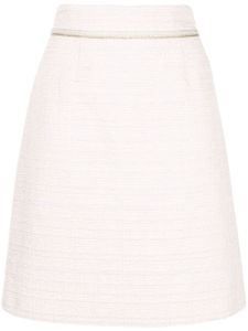 Paule Ka jupe en tweed - Rose