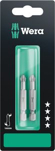 Wera 851/4 TZ Bits Phillips, PH 1 x 50 mm - 2 stuk(s) - 05134380001