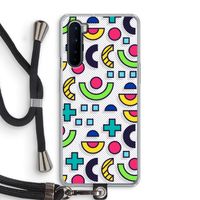8-bit N°6: OnePlus Nord Transparant Hoesje met koord