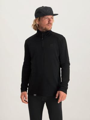 Poederbaas Midlayer Pully Heren Four Seasons Lightweight Zwart-XL