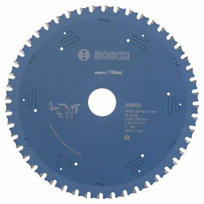 Bosch Accessories Expert for Steel 2608643057 Cirkelzaagblad 210 x 30 x 1.6 mm Aantal tanden: 48 1 stuk(s)