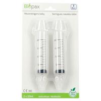 Biopax Neusreiniger Baby 4m+ 2x20ml + 2 Neusstuk. Biopax Neusreiniger Baby 4m+ 2x20ml + 2 Neusstuk.