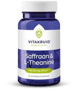 Saffraan 28 mg (Affron) & L-Theanine