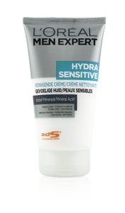 L’Oréal Paris Men Expert Hydra Sensitive gezichtsreinigingsgel 150 ml Mannen