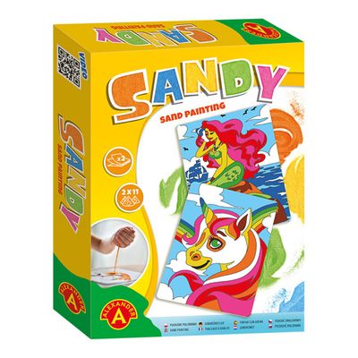 Selecta Sandy sand painting eenhoorn en zeemeermin