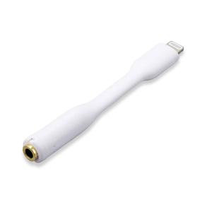 Renkforce Apple iPad/iPhone/iPod Adapterkabel [1x Apple dock-stekker Lightning - 1x Vergulde 3,5mm-contactbus] 0.84 m Wit