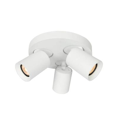 Artdelight Ronde plafondlampMegano 3-lichts wit - PL MEGANO3-RO WI