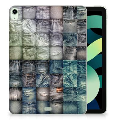 Leuke Siliconen Hoes iPad Air (2020/2022) 10.9 inch Spijkerbroeken Leuke Siliconen Hoes iPad Air (2020/2022) 10.9 inch Spijkerbroeken