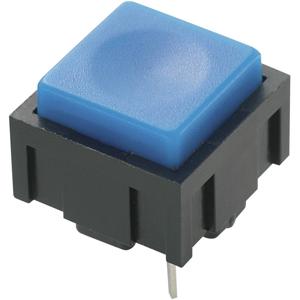 TRU COMPONENTS PBS-18B 701940 Druktoets 50 V DC/AC 0.025 A 1x uit/(aan) Moment 1 stuk(s)