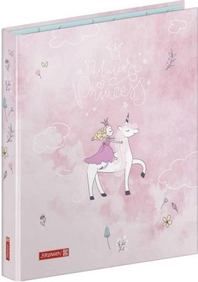 Brunnen ringband Dino 21 x 29,7 x 2 cm roze karton Brunnen ringband Dino 21 x 29,7 x 2 cm roze karton