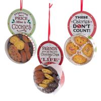 4.25 inch Cookie Box W/Sayings Orn 3/A 10,922x6,096x2,54 cm kerstornament - Kurt s adler 4.25 inch Cookie Box W/Sayings Orn 3/A 10,922x6,096x2,54 cm kerstornament - Kurt s adler