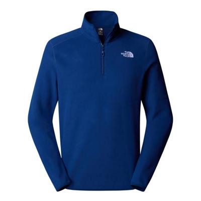 The North Face 100 Glacier 1/4 Zip Fleece Heren Estate Blue XXL