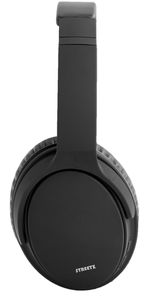 Deltaco HL-BT404 hoofdtelefoon/headset Bedraad en draadloos Hoofdband Oproepen/muziek Micro-USB Bluetooth Zwart