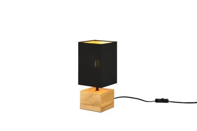 Trio Zwart schemerlampjeWoody - R50171080