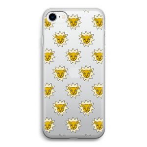 Leeuwenkoppen: iPhone SE 2020 Transparant Hoesje