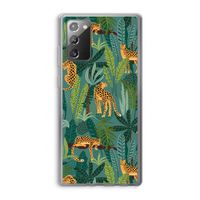 Luipaard 2: Samsung Galaxy Note 20 / Note 20 5G Transparant Hoesje
