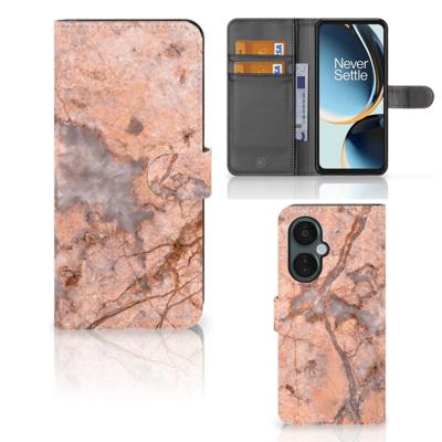 OnePlus Nord CE 3 Lite | Bookcase | Marmer Oranje