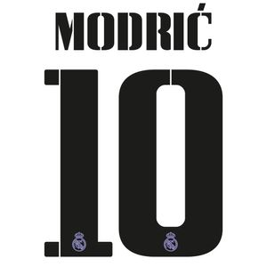 Modrić 10 (Officiële Real Madrid Bedrukking 2022-2023)