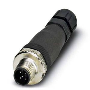 Phoenix Contact 1456466 Sensor/actuator connector, niet geassembleerd M12 Aantal polen (sensoren): 5 Stekker, recht 1 stuk(s)