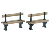 Lemax Double seated bench - Set of 2 - thumbnail