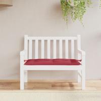 VidaXL Tuinbankkussen 110x50x7 cm oxford stof wijnrood