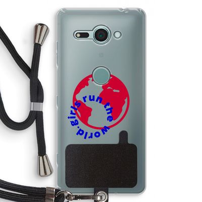 Run The World: Sony Xperia XZ2 Compact Transparant Hoesje met koord