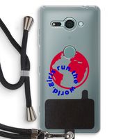 Run The World: Sony Xperia XZ2 Compact Transparant Hoesje met koord