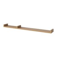 Bolia Display Wandplank B 120 cm - Asymmetrisch Links - Geolied Eiken Bolia Display Wandplank B 120 cm - Asymmetrisch Links - Geolied Eiken