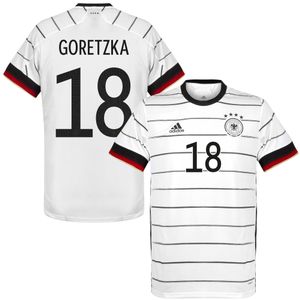 Duitsland Shirt Thuis 2020-2021 + Goretzka 18