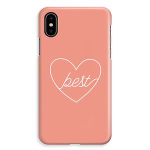 Best heart: iPhone XS Max Volledig Geprint Hoesje