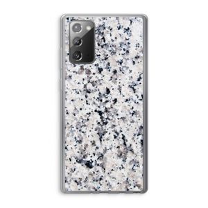 Gespikkelde marmer: Samsung Galaxy Note 20 / Note 20 5G Transparant Hoesje