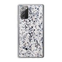 Gespikkelde marmer: Samsung Galaxy Note 20 / Note 20 5G Transparant Hoesje