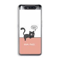 GSM poes: Samsung Galaxy A80 Transparant Hoesje GSM poes: Samsung Galaxy A80 Transparant Hoesje