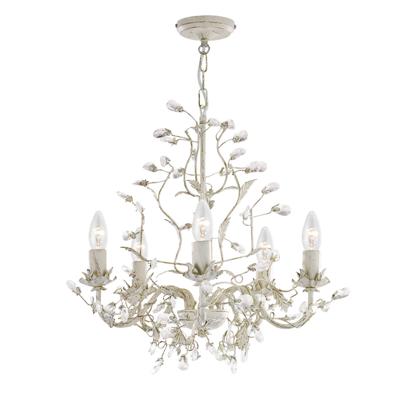 Searchlight Klassieke kroonluchterAlmandite 5-lichts Ø 50cm - 2495-5CR