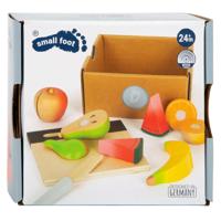 Small Foot houten snijen speeleten fruit set, 13dlg.