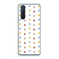 Bollen: Sony Xperia 5 II Transparant Hoesje Bollen: Sony Xperia 5 II Transparant Hoesje