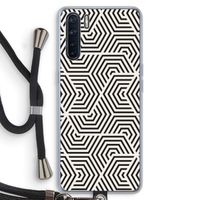 Magic pattern: Oppo A91 Transparant Hoesje met koord