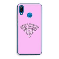Home Is Where The Wifi Is: Huawei P20 Lite Transparant Hoesje